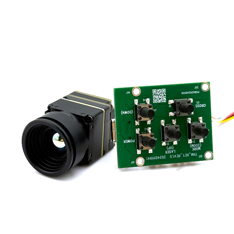 Drone Camera Thermal - CVBS Analoge interface Thermische cameramodule 256*192