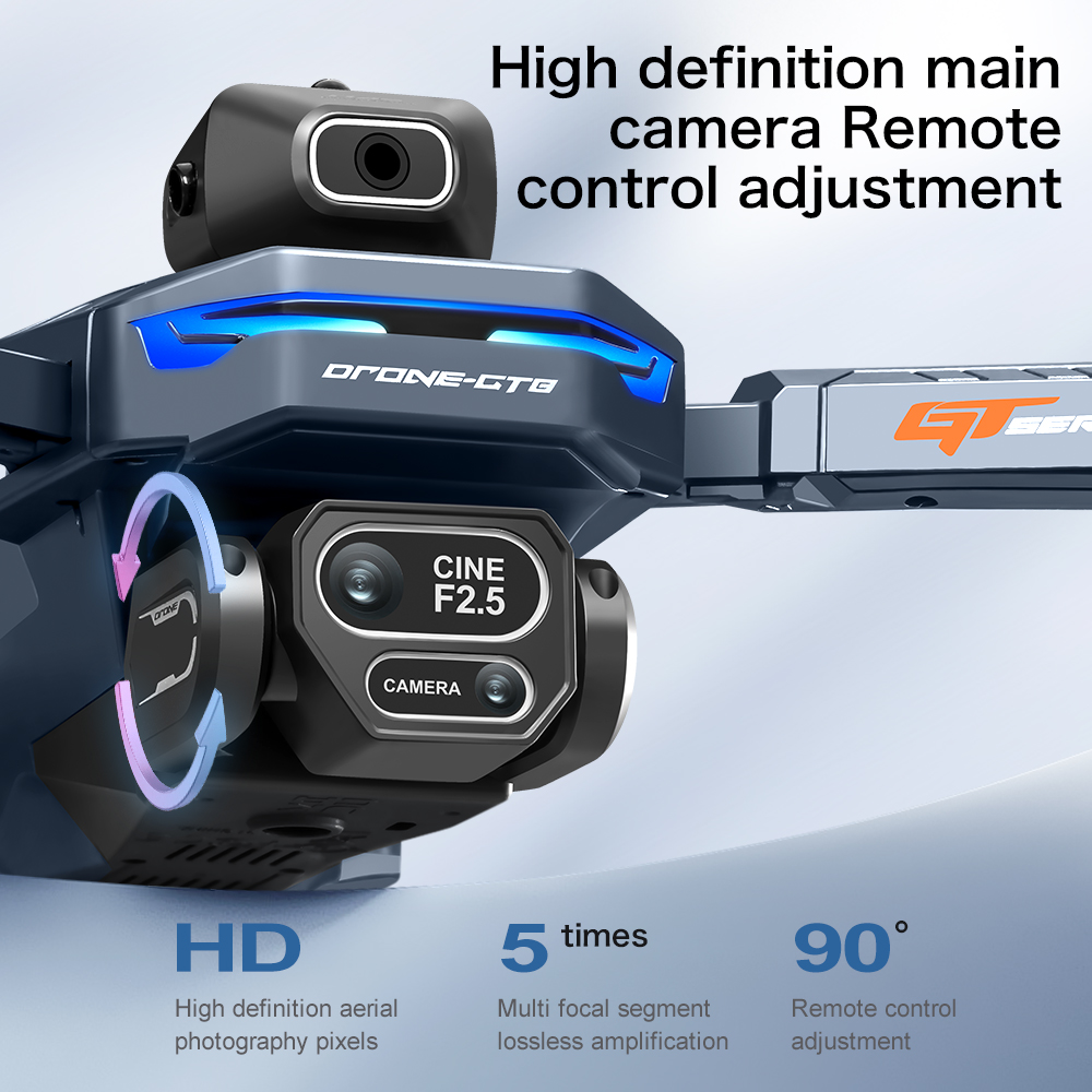 NIEUWE GT8 HD RC Drone 4K Prof - Drone Camera Night Vision recensie en prijs