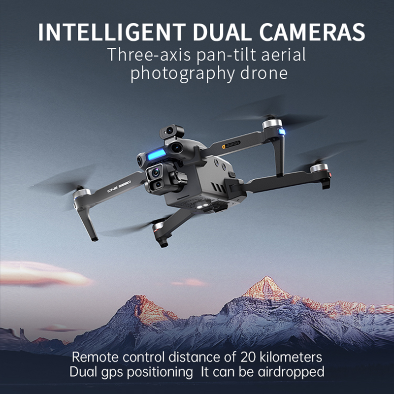 2026 Nieuwe 8K Dual Camera Dro - Drone Camera Night Vision recensie en prijs
