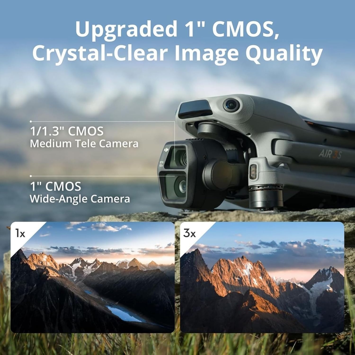 DJI Air 3S Fly More Combo (RC  - Drone Camera Wide Angle recensie en prijs