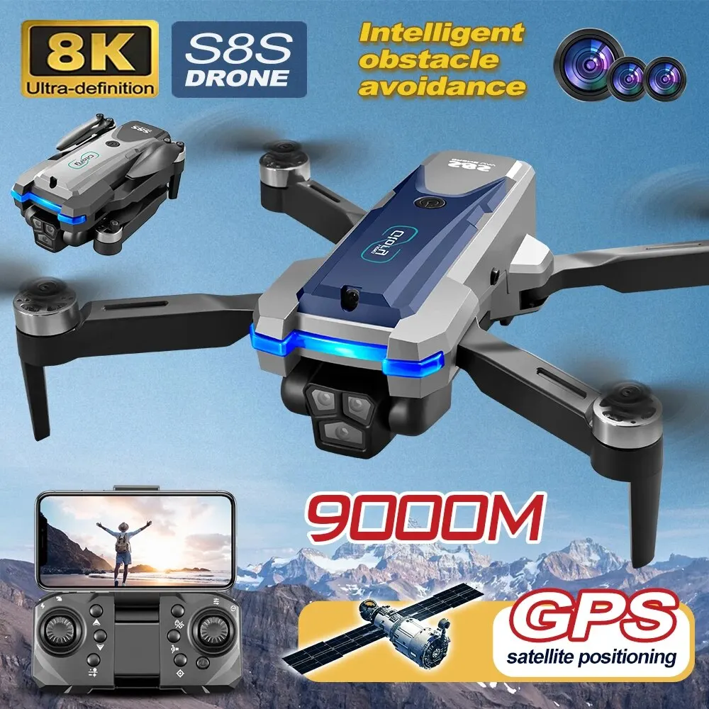 S 8S Gps Drone 5G Wifi 8K Hd D - Drone Camera Wide Angle recensie en prijs